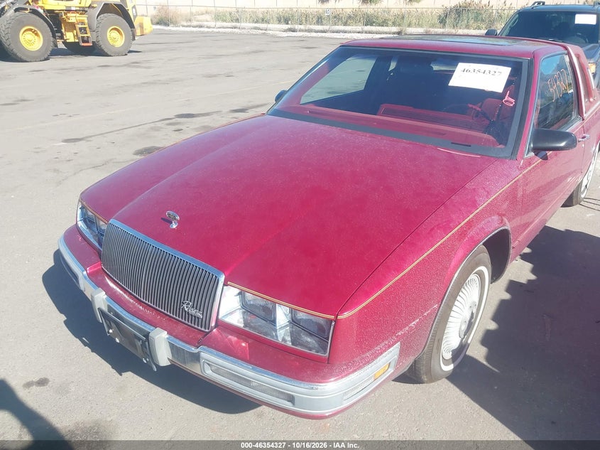 BUICK RIVIERA 1987 VIN 1G4EZ1139HU401265