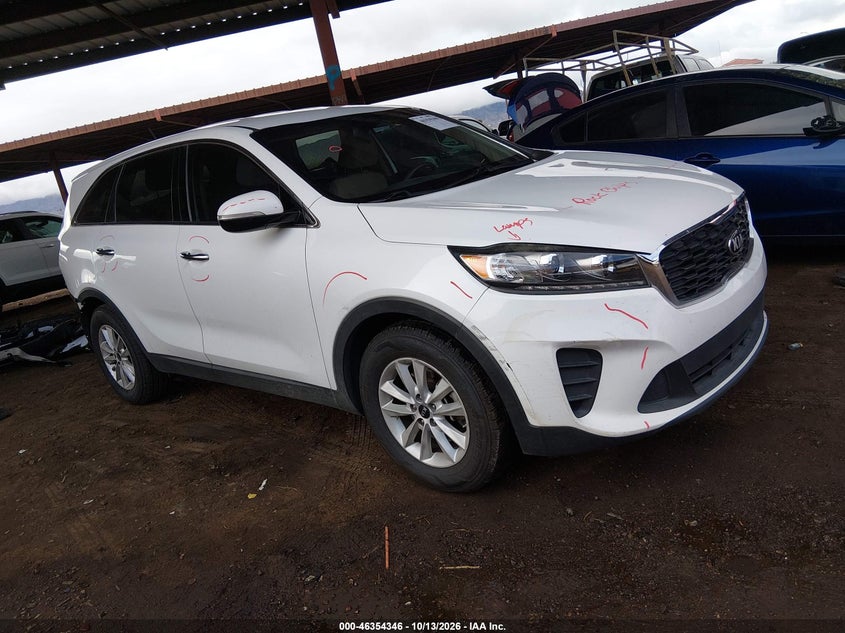 Vin: 5xypg4a53kg546008, lot: 46854612, kia sorento 3.3l lx 2019 img_1