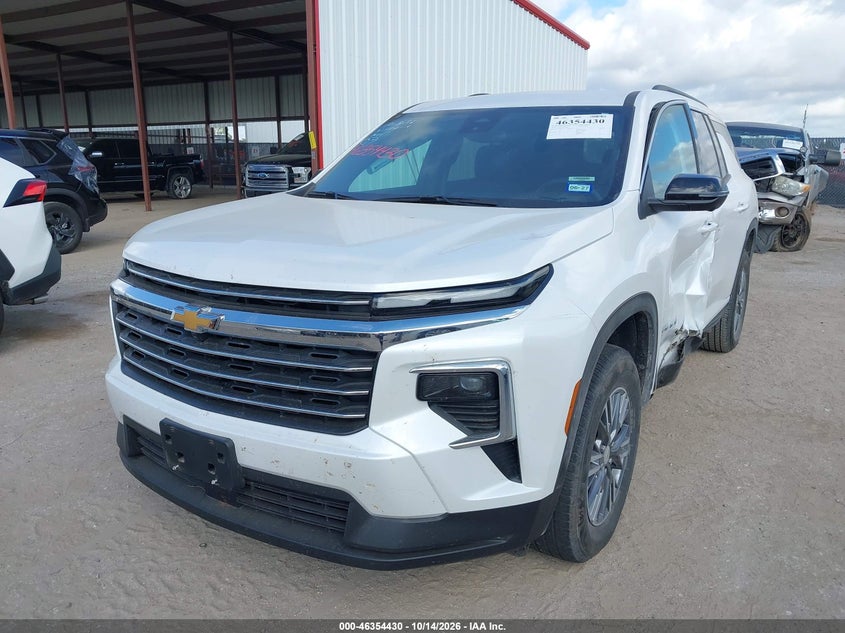 2025 Chevrolet Traverse Fwd Lt, Left Side, IAAI, VIN 1GNERGRS1SJ257634 — photo 2