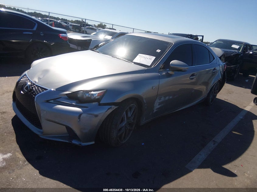 Vin: jthbf1d23f5054508, lot: 46854704, lexus is 250 20152