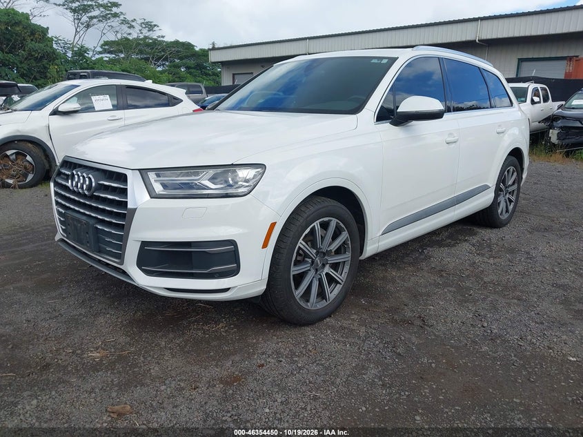 2017 Audi Q7 2.0T Premium, Механика, IAAI, VIN WA1AHAF76HD037933 — фото 2