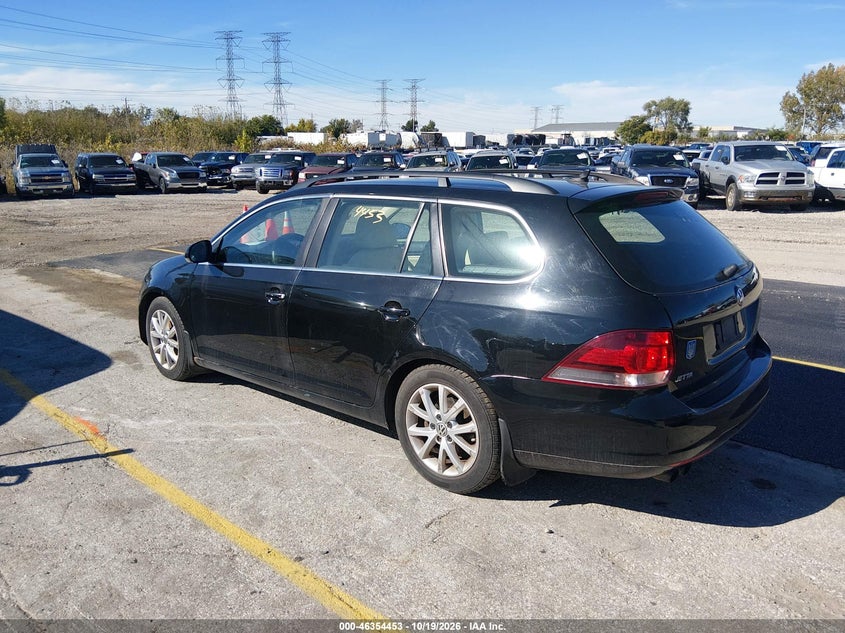 Vin: 3vwpp7aj8cm624816, lot: 46854719, volkswagen jetta sportwagen 2.5l se 20123