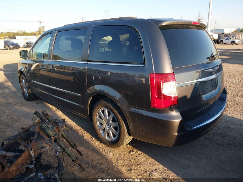 Vin: 2c4rc1bg4fr619357, lot: 46854733, chrysler town & country touring 20153