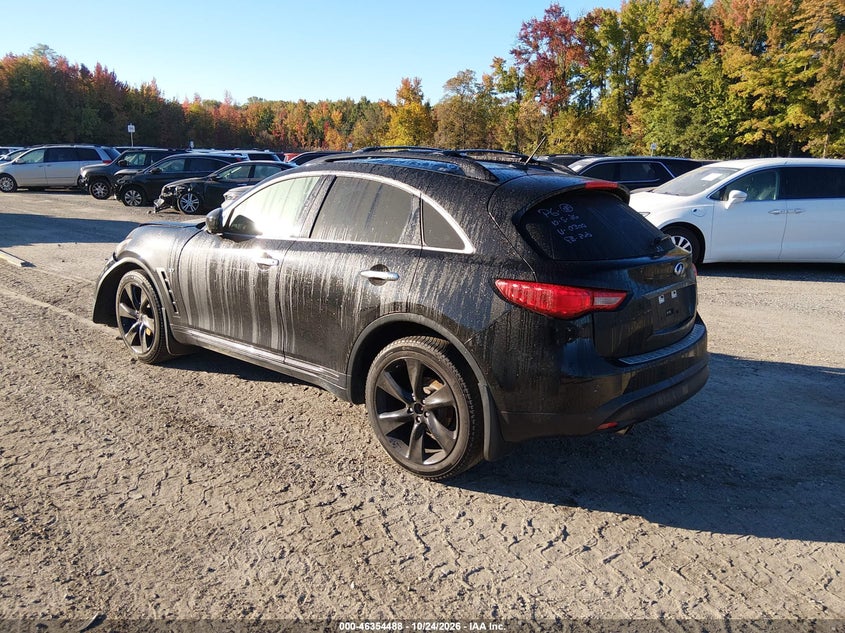 Vin: jn8cs1mu6fm380302, lot: 46854754, infiniti qx70 20153