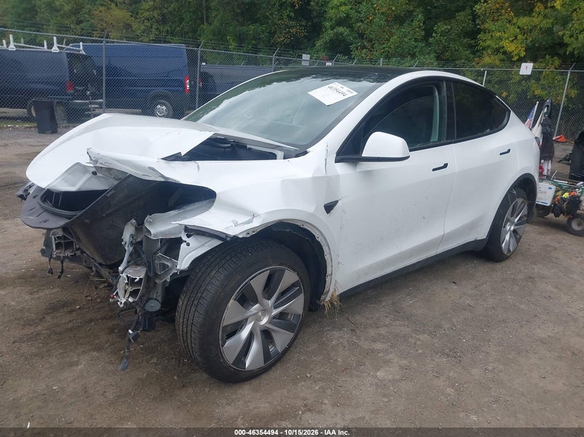 Vin: 7saygdee0pa064822, lot: 46854760, tesla model y awd/long range dual motor all-wheel drive 20232