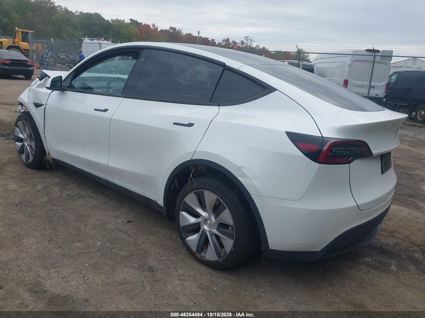 Vin: 7saygdee0pa064822, lot: 46854760, tesla model y awd/long range dual motor all-wheel drive 20233