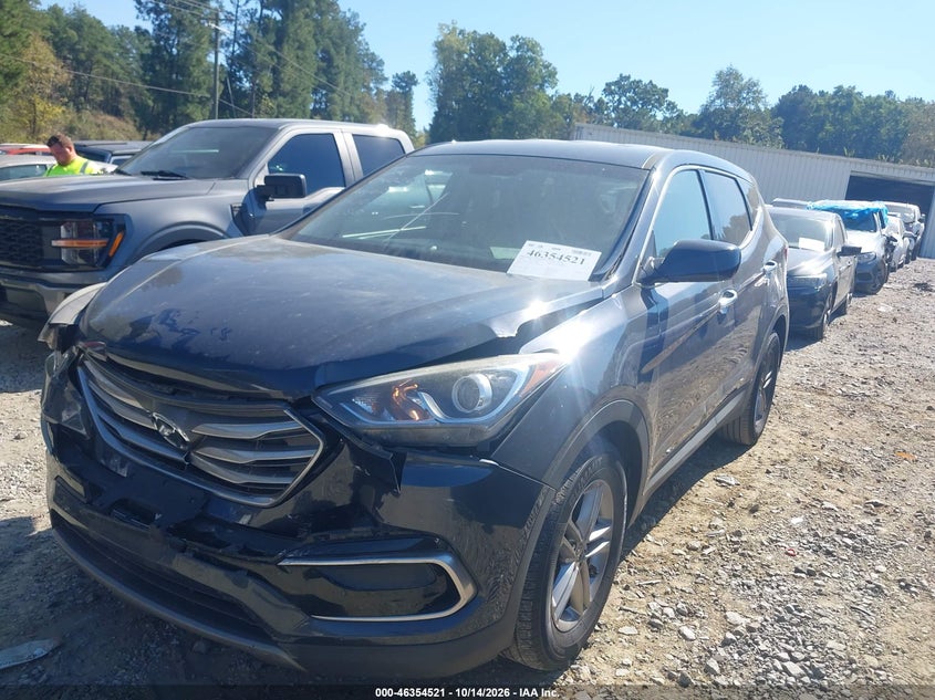 2017 Hyundai Santa Fe Sport 2.4L, Unknown, IAAI, VIN 5NMZT3LB7HH040262 — photo 2