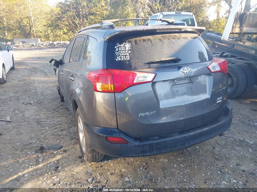 Vin: 2t3rfrev2dw054027, lot: 46854810, toyota rav4 xle 20133