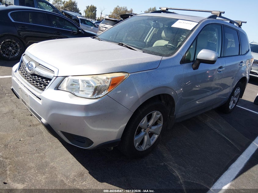 Vin: jf2sjadc8gh433188, lot: 46854813, subaru forester 2.5i premium 20162