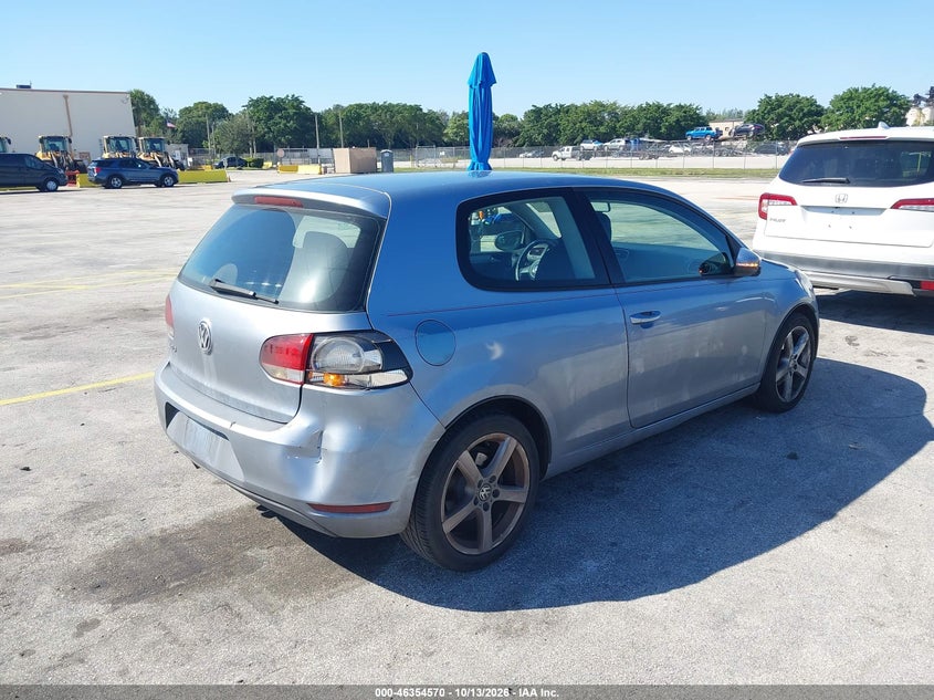 Vin: wvwbb7aj1cw176835, lot: 46854836, volkswagen golf 2.5l 2-door 20124