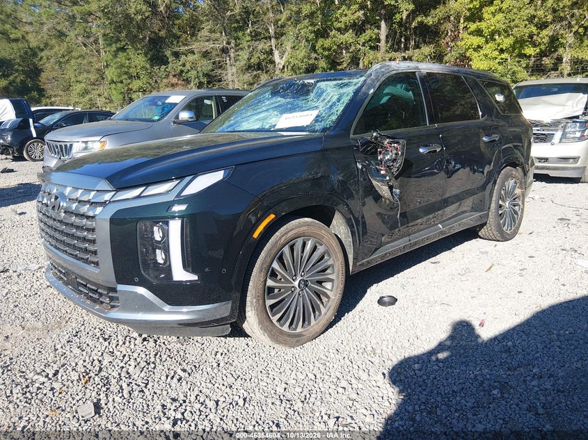 2025 Hyundai Palisade Calligraphy, All Over, IAAI, VIN KM8R7DGE8SU820331 — photo 2