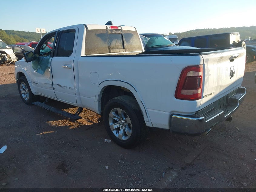 Vin: 1c6rredt3mn815923, lot: 46854927, ram 1500 laramie  4x2 6'4 box 20213