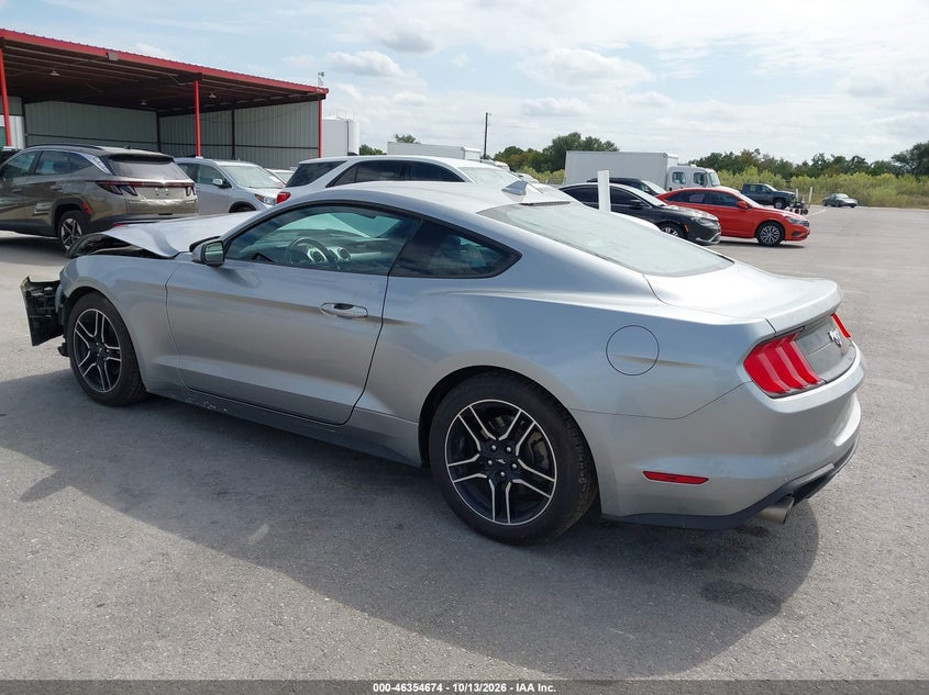 Vin: 1fa6p8th2m5135064, lot: 46854940, ford mustang ecoboost fastback 20213