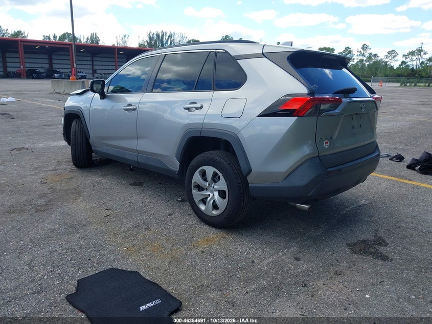 Vin: 2t3h1rfvxlc079573, lot: 46854957, toyota rav4 le 20203