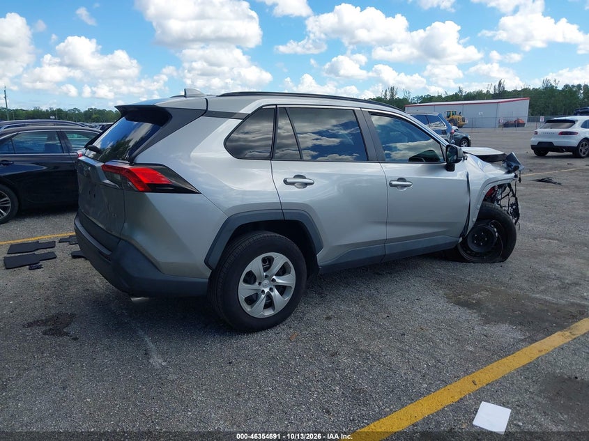 Vin: 2t3h1rfvxlc079573, lot: 46854957, toyota rav4 le 20204