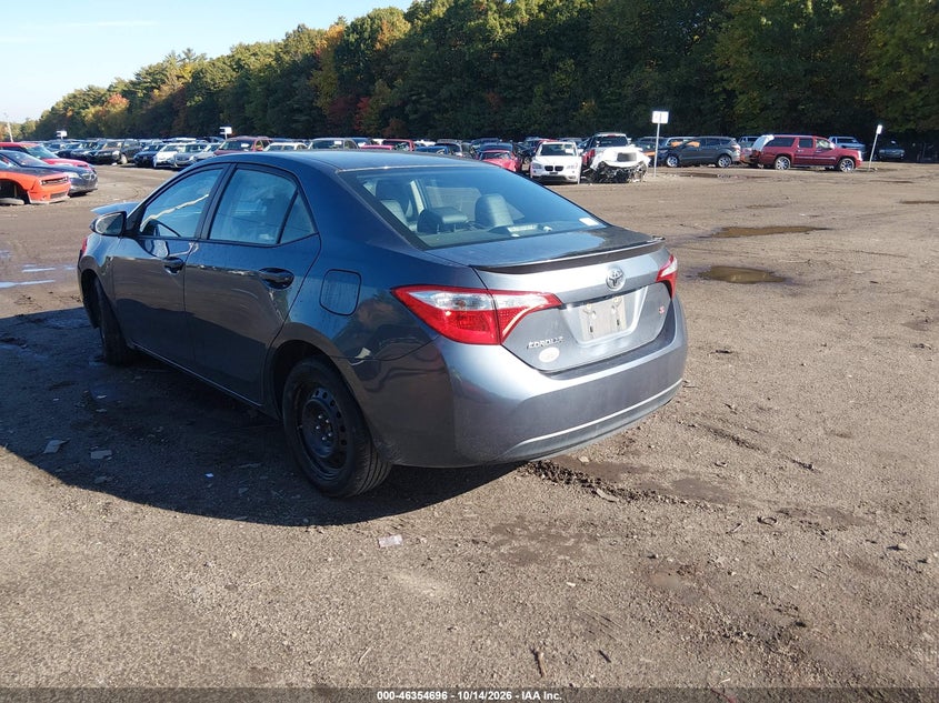 Vin: 2t1burhe0ec104325, lot: 46854962, toyota corolla s 20143