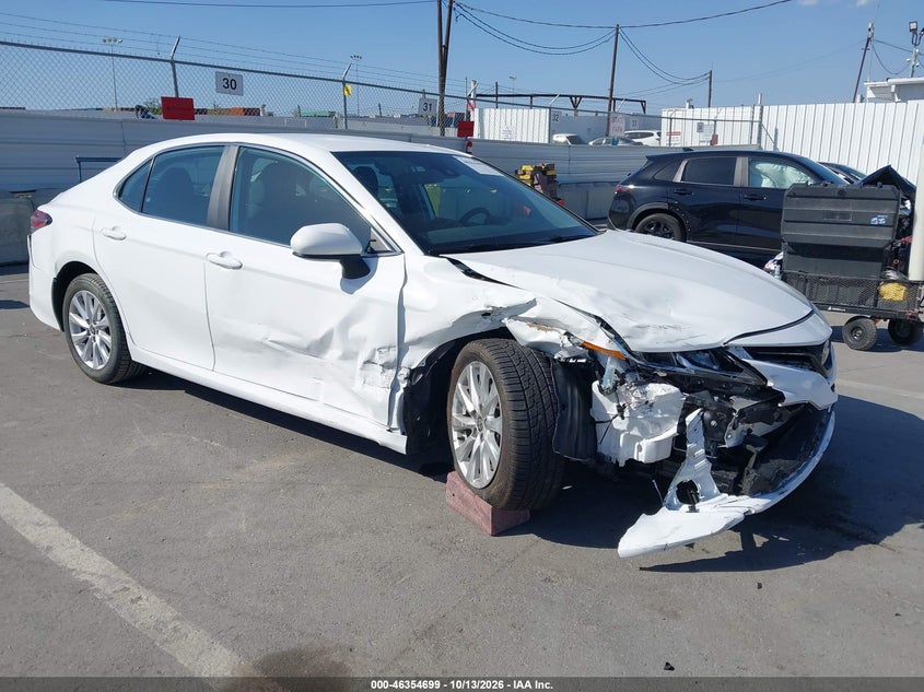 Vin: 4t1c11ak5lu972489, lot: 46854965, toyota camry le 20201