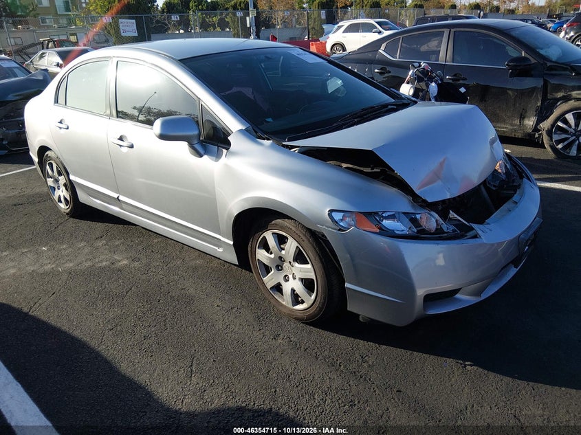 Vin: 2hgfa1f56bh301808, lot: 46854981, honda civic lx 2011 img_1