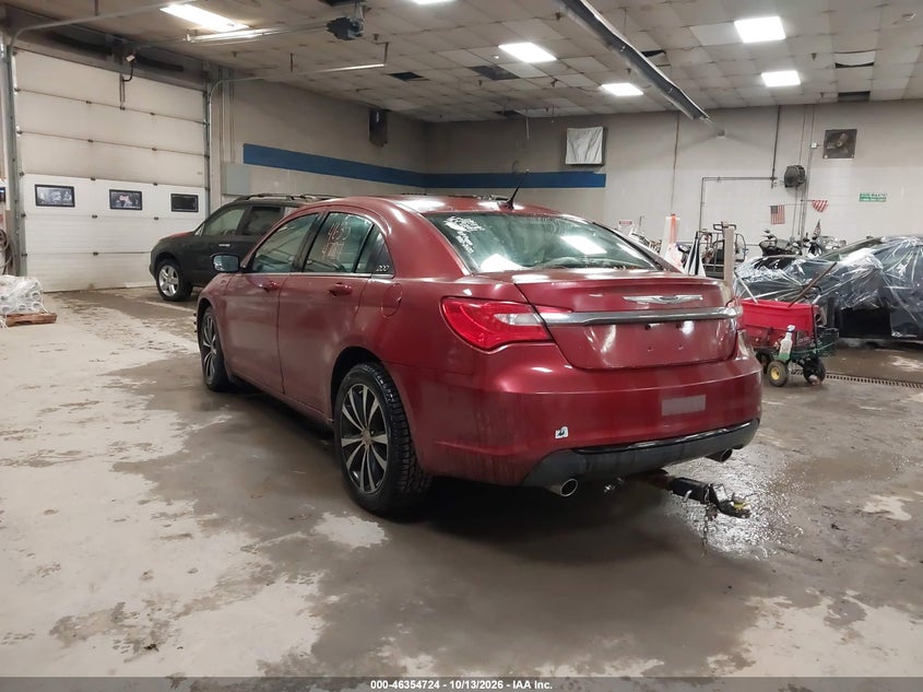 Vin: 1c3ccbbg6en131961, lot: 46854990, chrysler 200 touring 20143