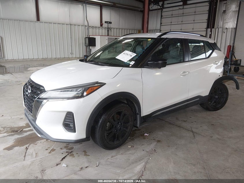 Vin: 3n1cp5dv3pl531348, lot: 46855004, nissan kicks sr xtronic cvt 20232