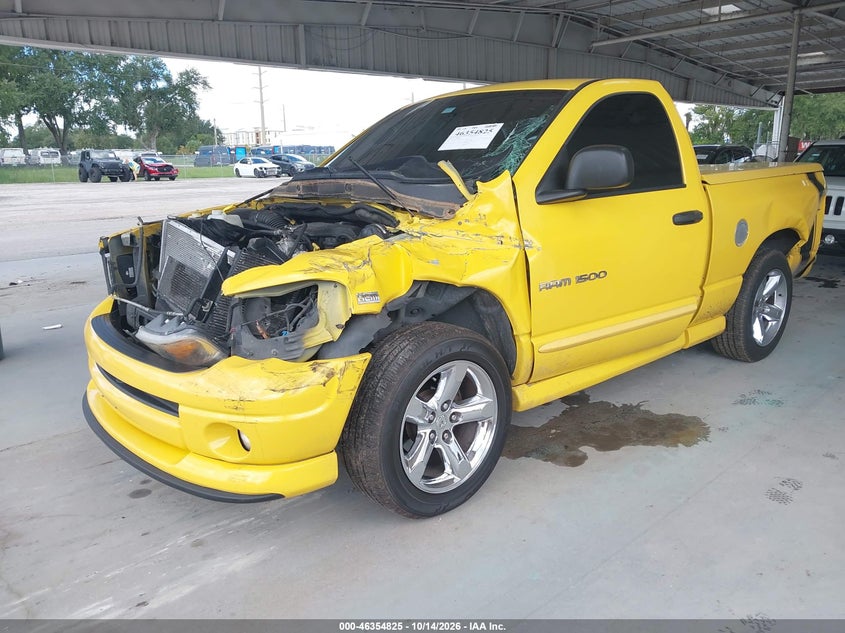 2005 Dodge Ram 1500 Slt/Laramie, Front End, IAAI, VIN 1D7HA16D95J517675 — photo 2