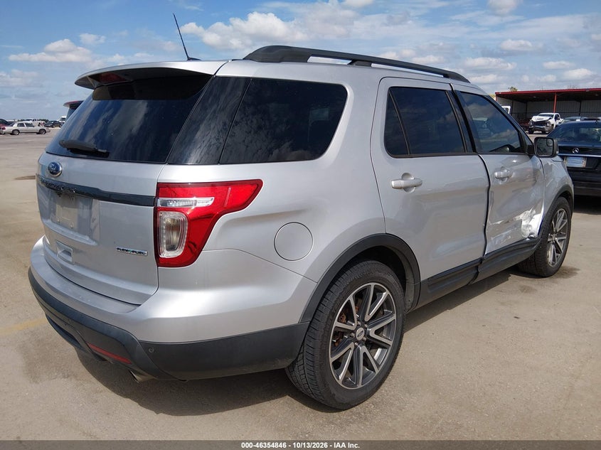 Vin: 1fm5k7d89fgb10663, lot: 46855112, ford explorer xlt 20154
