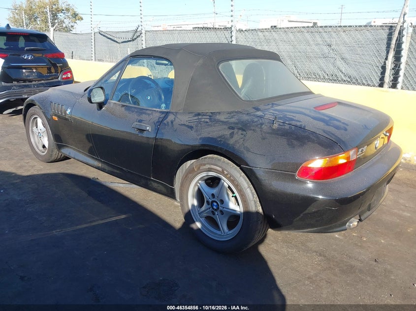 BMW Z3 1998 VIN 4USCH7324WLE05844