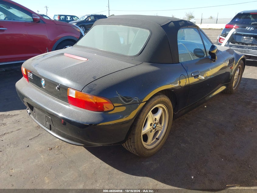BMW Z3 1998 VIN 4USCH7324WLE05844