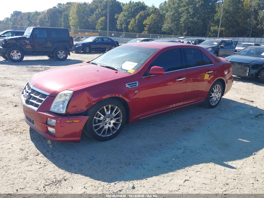 Vin: 1g6dx6ed4b0159010, lot: 46855125, cadillac sts premium 20112