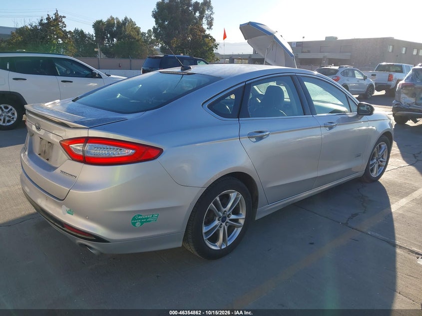 Vin: 3fa6p0su5fr247499, lot: 46855128, ford fusion energi titanium 20154