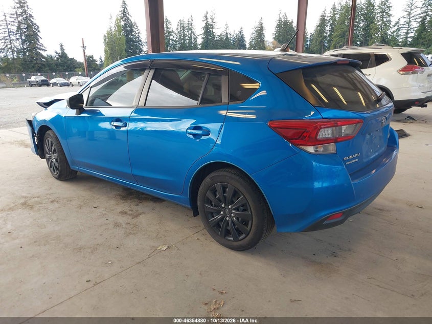 Vin: 4s3gtab66n3709843, lot: 46855146, subaru impreza base 5-door 20223