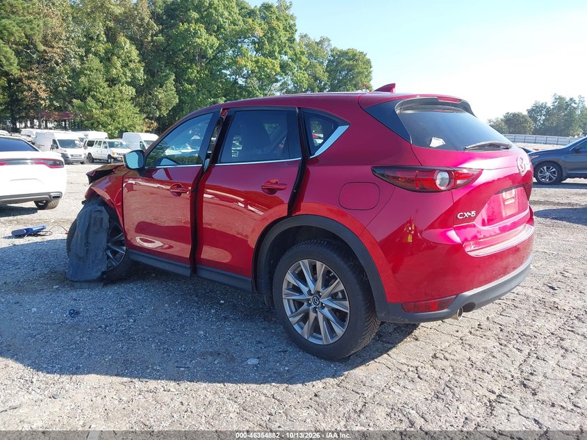 Vin: jm3kfadm3m0412582, lot: 46855148, mazda cx-5 grand touring 20213
