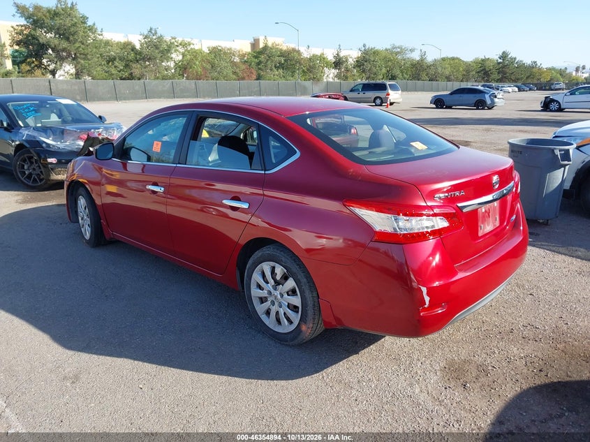 Vin: 3n1ab7ap5dl794069, lot: 46855160, nissan sentra s 20133