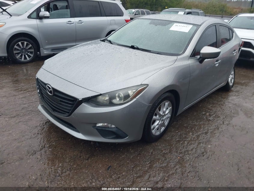 2016 Mazda Mazda3 I Sport, Left Side, IAAI, VIN JM1BM1U75G1324947 — photo 2