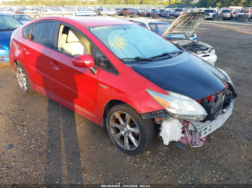 Vin: jtdkn3du3e0375848, lot: 46855215, toyota prius three 20141
