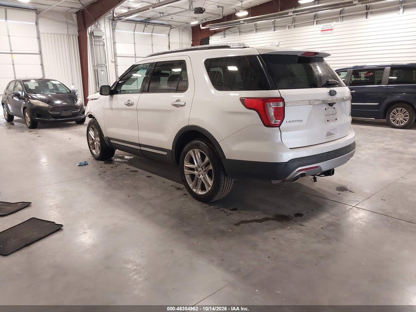 Vin: 1fm5k8f80gga95846, lot: 46855228, ford explorer limited 20163