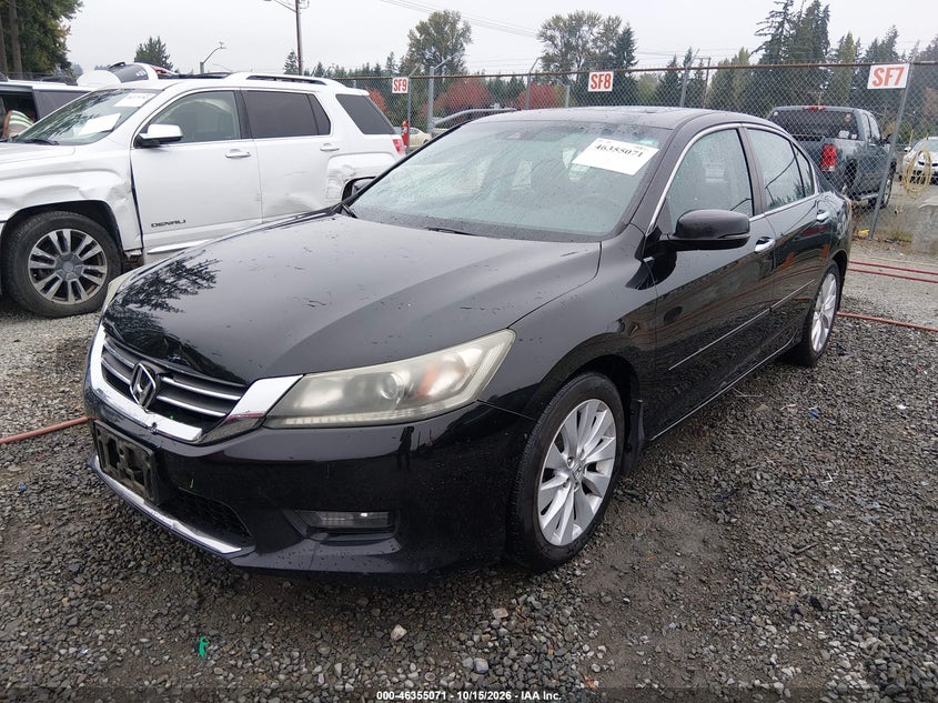 2014 Honda Accord Ex-L, Front End, IAAI, VIN 1HGCR2F88EA153126 — photo 2