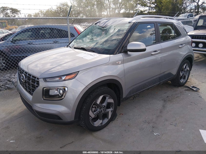 2024 Hyundai Venue Sel, Front End, IAAI, VIN KMHRC8A39RU339587 — photo 2