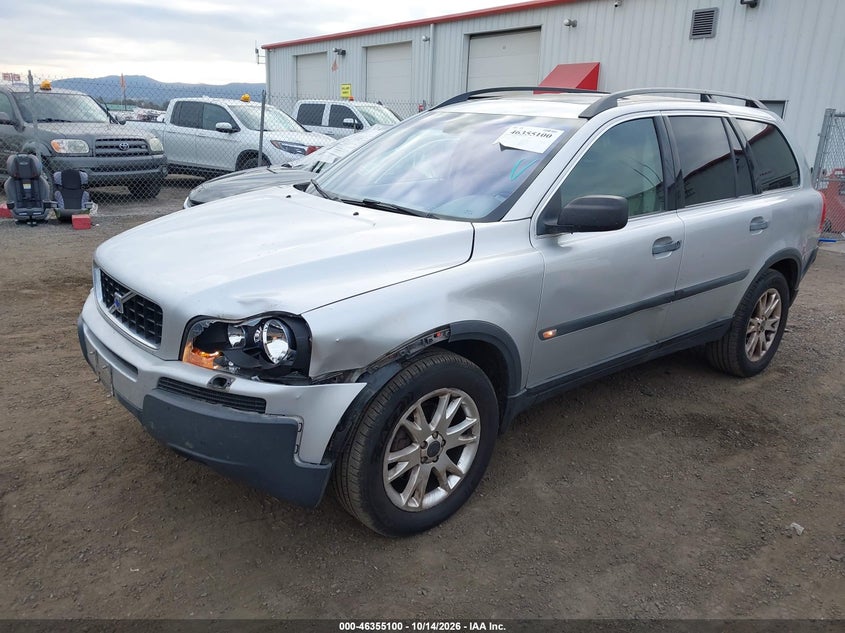 2005 Volvo Xc90 2.5T Awd, Engine Damage, IAAI, VIN YV1CZ911451136187 — photo 2