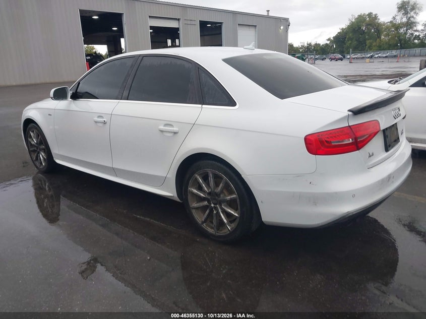 Vin: wauffafl2fn021442, lot: 46855396, audi a4 2.0t premium 20153