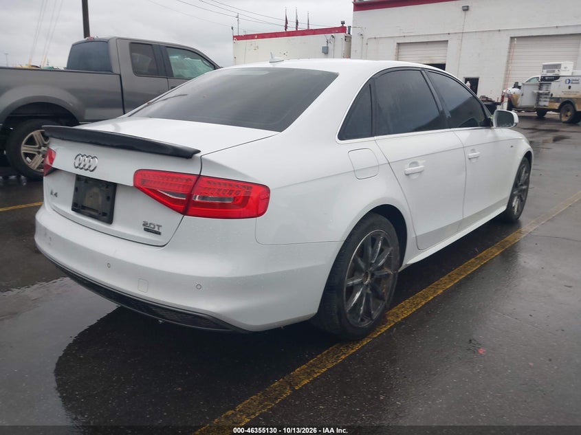 Vin: wauffafl2fn021442, lot: 46855396, audi a4 2.0t premium 20154