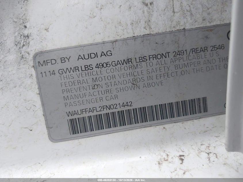 2015 AUDI A4 2.0T PREMIUM · Фото 9