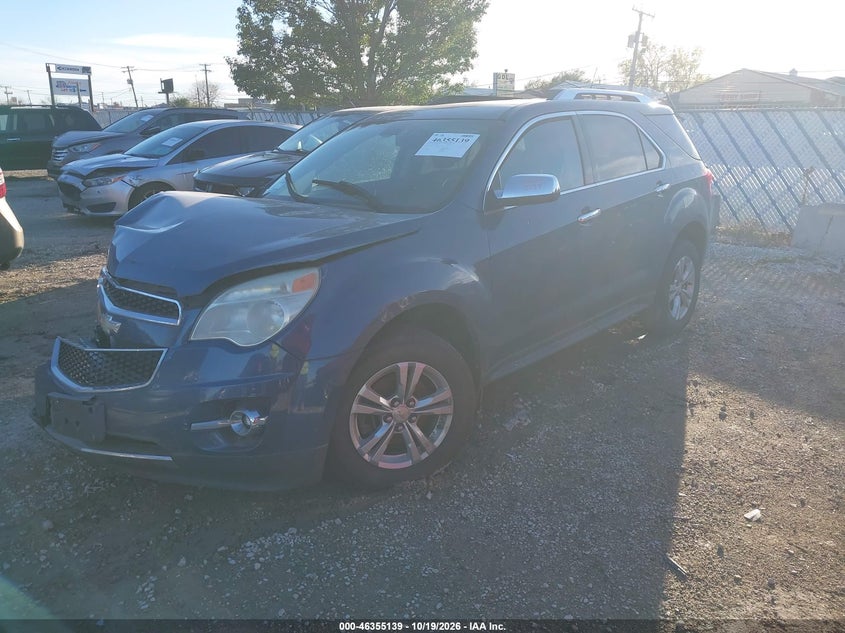 CHEVROLET EQUINOX 2011 VIN 2CNALPEC2B6219815