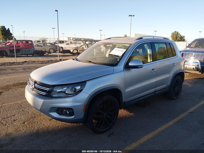 Vin: wvgbv3ax5dw063553, lot: 46855415, volkswagen tiguan sel 20132