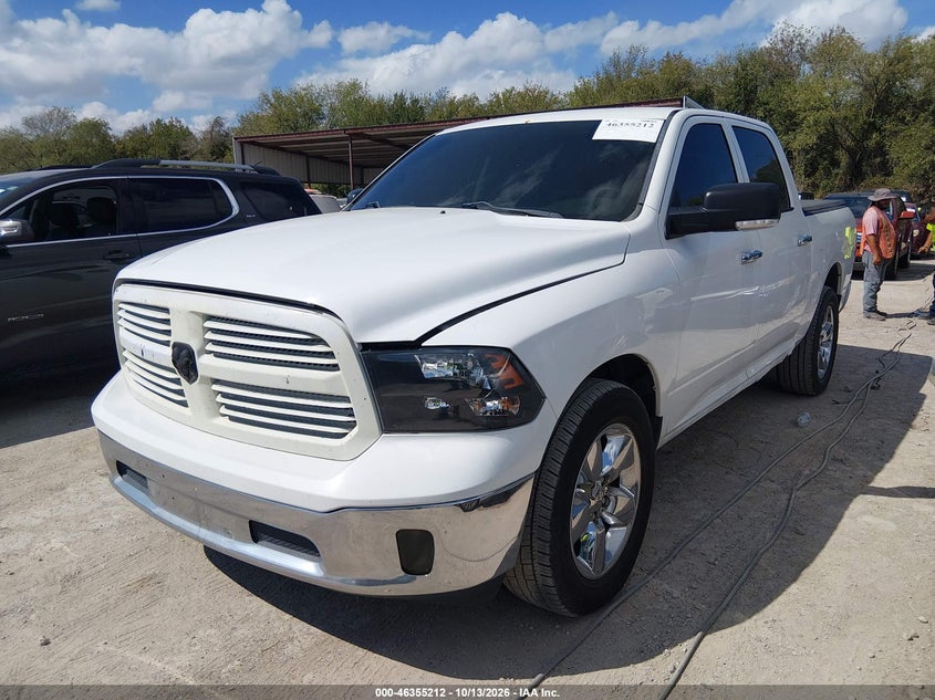 Vin: 1c6rr7lt4es346082, lot: 46855478, ram 1500 big horn 20142