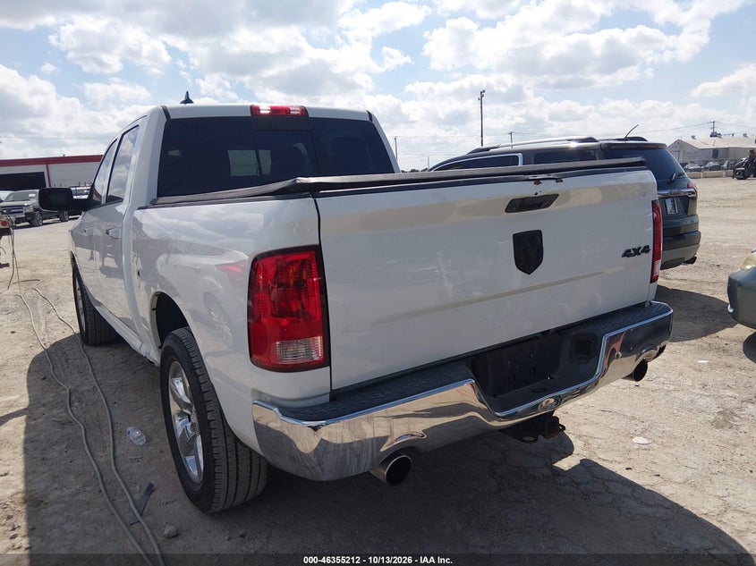Vin: 1c6rr7lt4es346082, lot: 46855478, ram 1500 big horn 20143