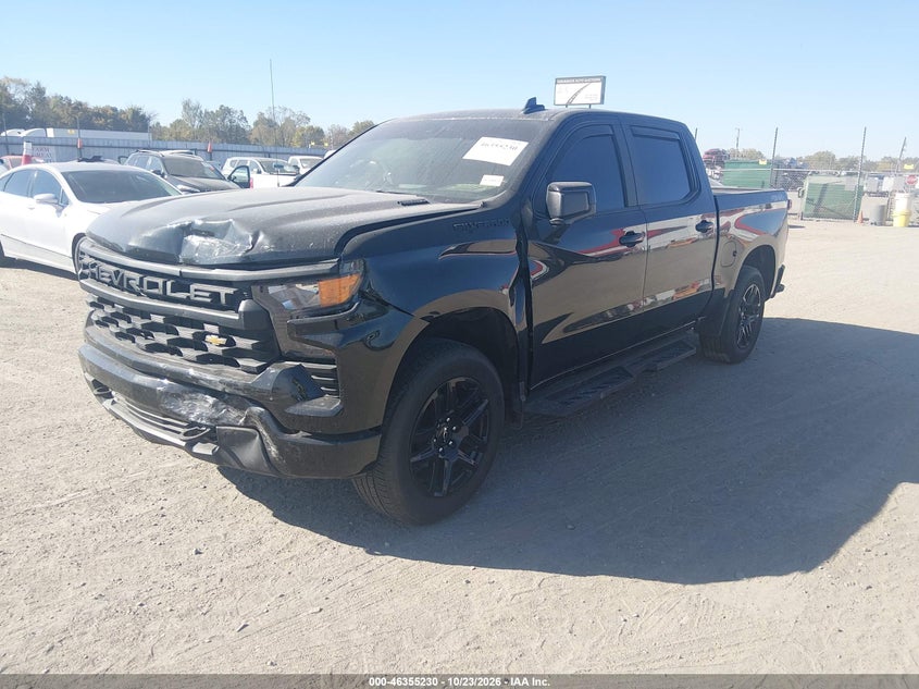 Vin: 1gcpkbek8sz131352, lot: 46855496, chevrolet silverado 1500 4wd  short bed custom 20252