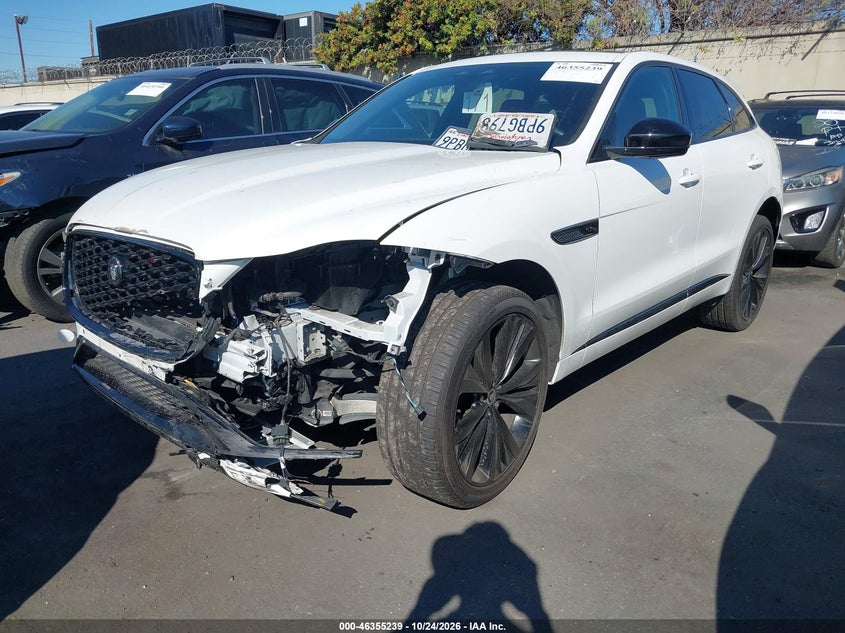 Vin: sadct2ex1sa749686, lot: 46855505, jaguar f-pace r-dynamic s p250 awd automatic 20252