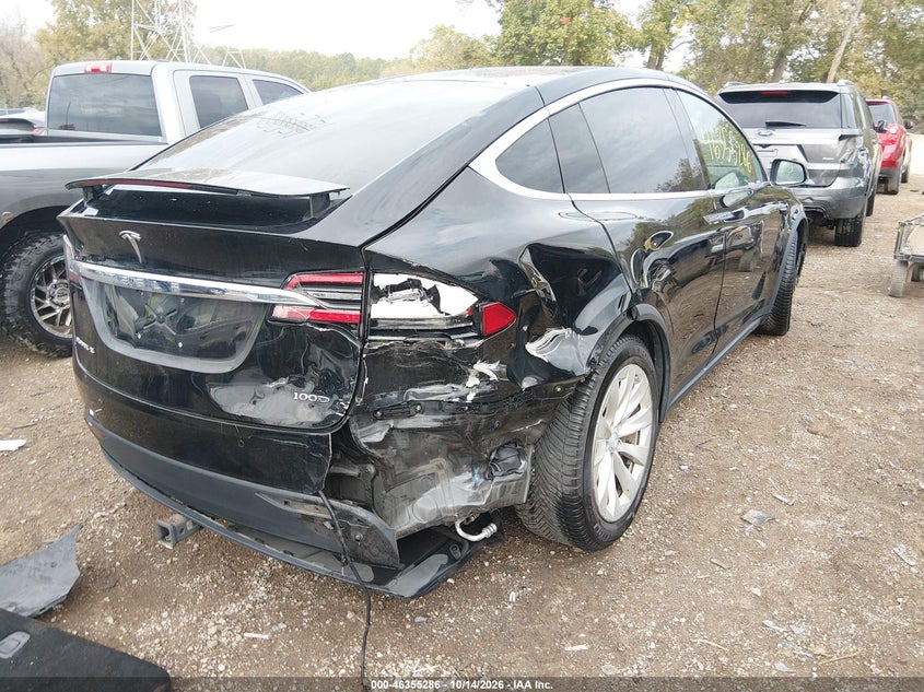 Vin: 5yjxcbe20hf041687, lot: 46855552, tesla model x 100d/75d/90d 20174