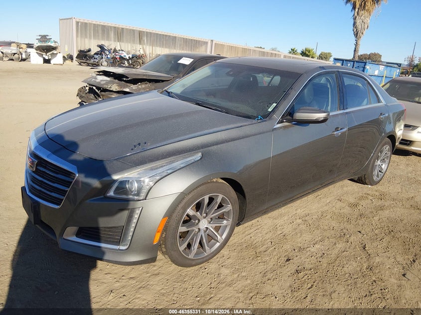 2016 Cadillac Cts Luxury Collection, Неизвестно, IAAI, VIN 1G6AR5SX6G0118973 — фото 2